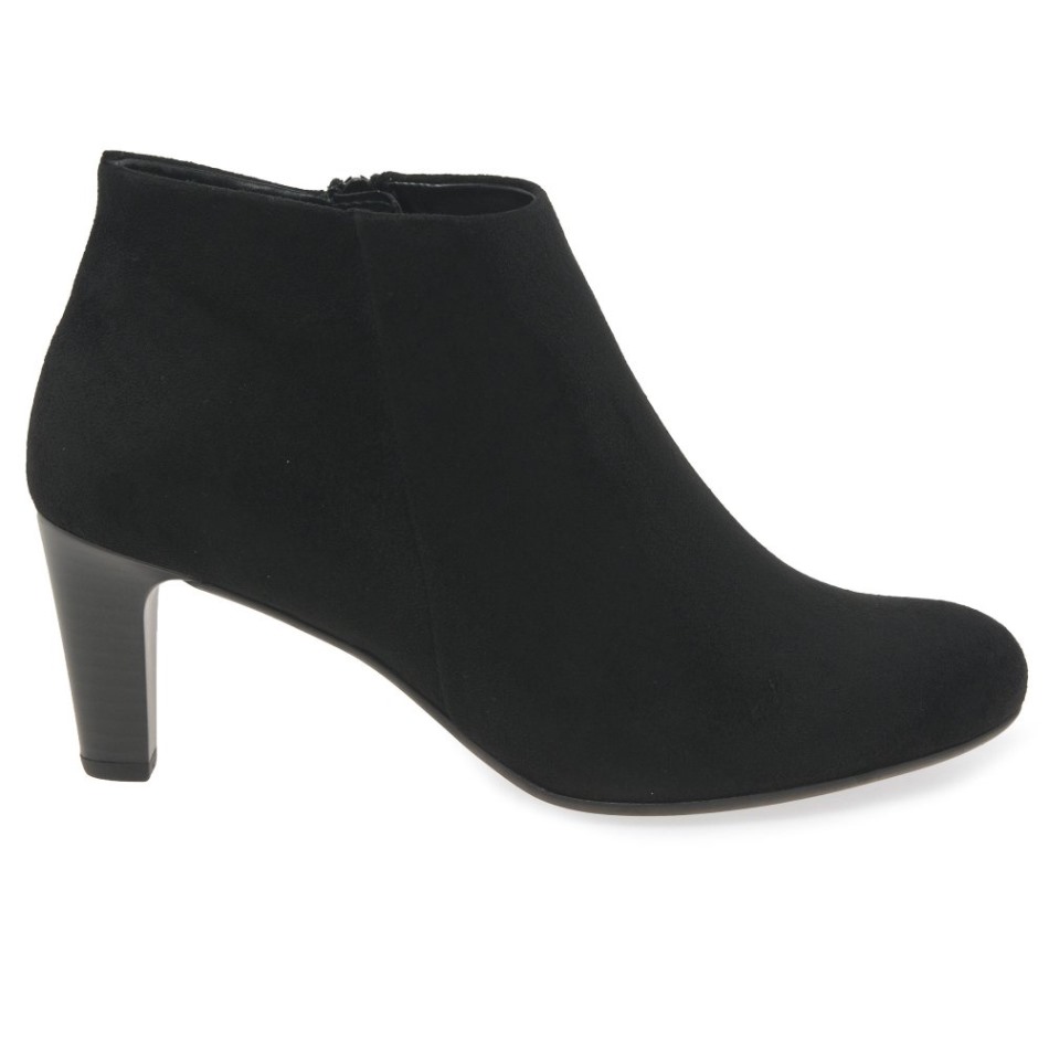 Bottines Femme Fatale Gabor | Velours Noir Exclusif